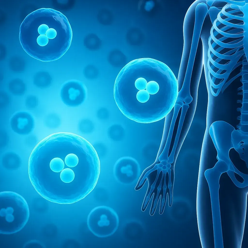 Hip regenerative medicine visualization